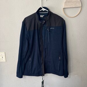 Orvis Men's Dark Blue and Black Performance Jacket